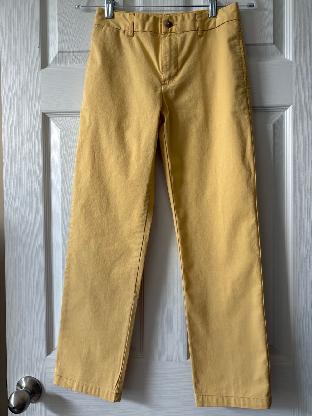 Polo Ralph Lauren Girl’s Yellow Straight Chinos Size 14